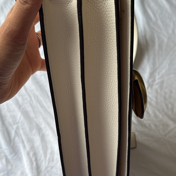 Coach Black Leather Shoulder Bag with Adjustable Strap - Picture 8 of 8